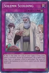 Solemn Scolding (NECH-EN079), The New Challengers — Yu-Gi-Oh! card price