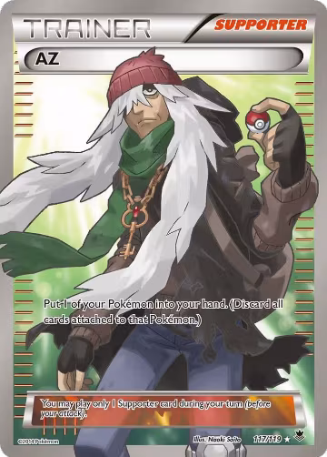 AZ (117 Full Art) (117/119), XY - Phantom Forces — Pokémon card price