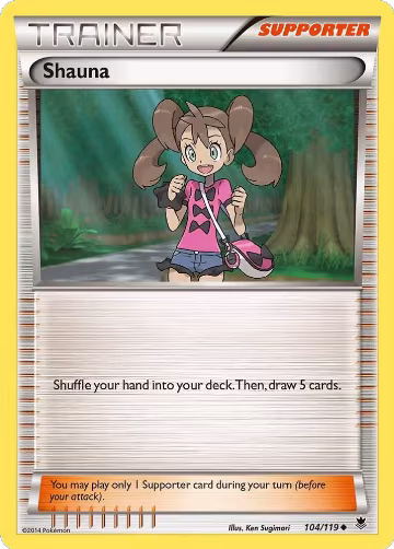 Shauna (104/119), XY - Phantom Forces — Pokémon card price