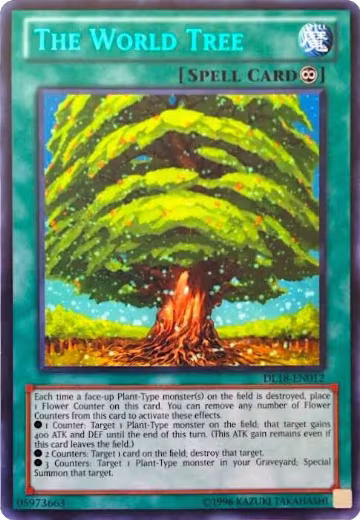 The World Tree (Green) (DL18-EN012), Duelist League Promo — Yu-Gi-Oh! card price
