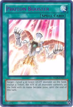 Photon Booster (Purple) (DL18-EN013), Duelist League Promo — Yu-Gi-Oh! card price