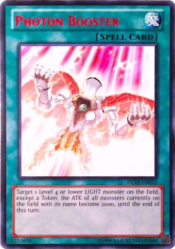 Photon Booster (Red) (DL18-EN013), Duelist League Promo — Yu-Gi-Oh! card price