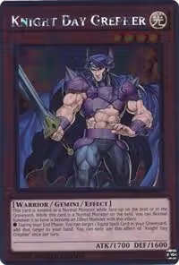 Knight Day Grepher (NKRT-EN015), Noble Knights of the Round Table Box Set — Yu-Gi-Oh! card price