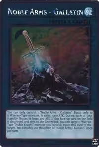 Noble Arms - Gallatin (NKRT-EN019), Noble Knights of the Round Table Box Set — Yu-Gi-Oh! card price