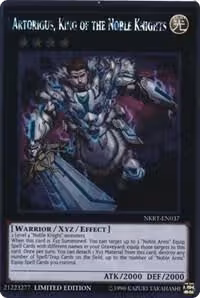 Artorigus, King of the Noble Knights (NKRT-EN037), Noble Knights of the Round Table Box Set — Yu-Gi-Oh! card price