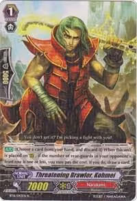 Threatening Brawler, Kohmei (BT16/043EN), Legion of Dragons and Blades ver.E — Vanguard card price