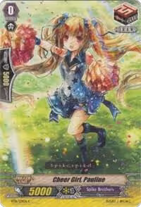 Cheer Girl, Pauline (BT16/139EN), Legion of Dragons and Blades ver.E — Vanguard card price