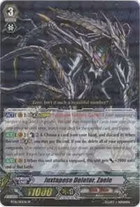 Juxtapose Deletor, Zaele (SP) (BT16/S10EN), Legion of Dragons and Blades ver.E — Vanguard card price