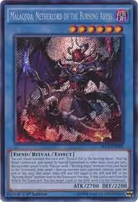 Malacoda, Netherlord of the Burning Abyss (SECE-EN085) — card price