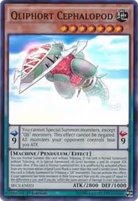 Qliphort Cephalopod (SECE-EN021), Secrets of Eternity — Yu-Gi-Oh! card price