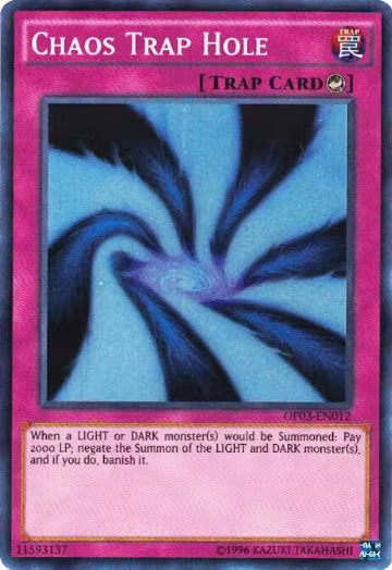 Chaos Trap Hole (OP03-EN012), OTS Tournament Pack 3 — Yu-Gi-Oh! card price