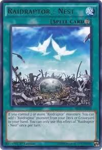 Raidraptor - Nest (SECE-EN054), Secrets of Eternity — Yu-Gi-Oh! card price