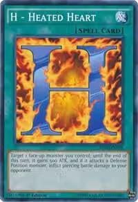 H - Heated Heart (SDHS-EN028), Structure Deck: HERO Strike — Yu-Gi-Oh! card price