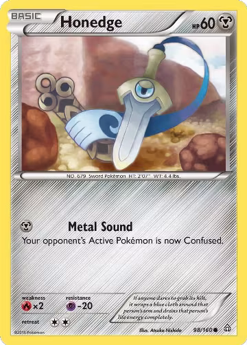 Honedge (98/160), XY - Primal Clash — Pokémon card price