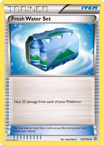 Fresh Water Set (129/160), XY - Primal Clash — Pokémon card price
