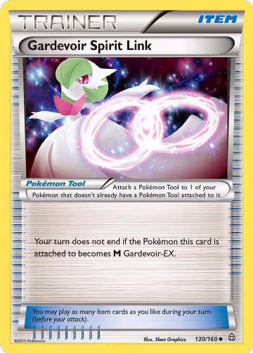 Gardevoir Spirit Link (130/160), XY - Primal Clash — Pokémon card price