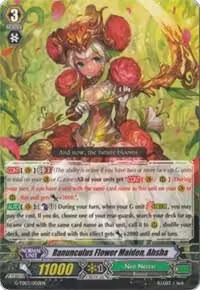 Ranunculus Flower Maiden, Ahsha (Foil) (G-TD03/002EN), G-TD03: Flower Maiden of Purity — Vanguard card price