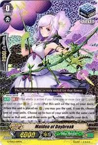 Maiden of Daybreak (Foil) (G-TD03/019EN), G-TD03: Flower Maiden of Purity — Vanguard card price
