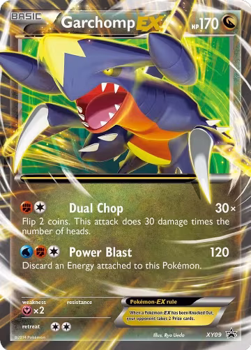Garchomp EX (XY09), XY Promos — Pokémon card price