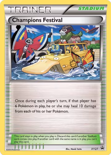 Champions Festival - XY27 (2014) (XY27), XY Promos — Pokémon card price