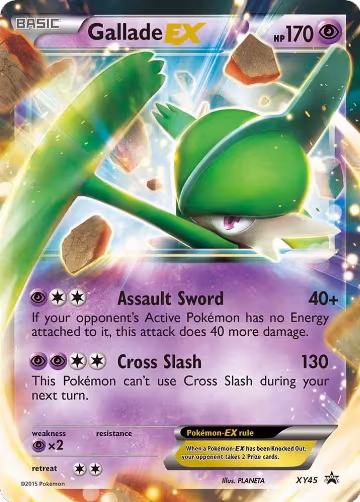 Gallade EX - XY45 (XY45), XY Promos — Pokémon card price