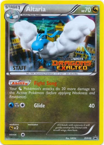 Altaria - BW48 (Prerelease) [Staff] (BW48) — card price