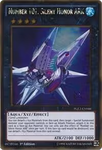 Number 101: Silent Honor ARK (PGL2-EN046), Premium Gold: Return of the Bling — Yu-Gi-Oh! card price