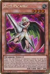 Rose Paladin (PGL2-EN004), Premium Gold: Return of the Bling — Yu-Gi-Oh! card price