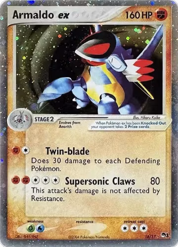 Armaldo ex (Holo) (016/017) — card price