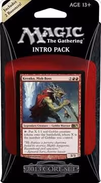 Magic 2013 Intro Pack - Mob Rule (Red), Magic 2013 (M13) — Magic sealed product price
