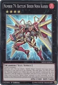 Number 79: Battlin' Boxer Nova Kaiser (WSUP-EN014), World Superstars — Yu-Gi-Oh! card price
