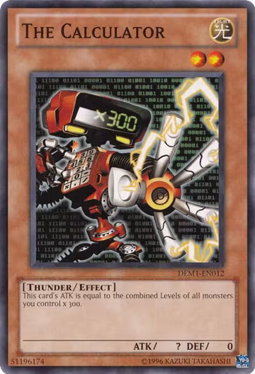 The Calculator (DEM1-EN012), Demo Pack — Yu-Gi-Oh! card price