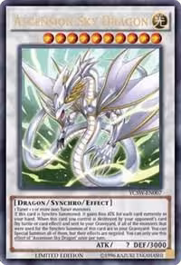 Ascension Sky Dragon (YCSW-EN007), Yu-Gi-Oh! Championship Series Prize Cards — Yu-Gi-Oh! card price