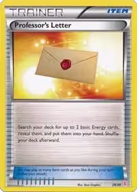 Professor's Letter (Sylveon) (28/30), XY Trainer Kit: Sylveon & Noivern — Pokémon card price