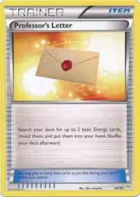 Professor's Letter (Noivern) (24/30), XY Trainer Kit: Sylveon & Noivern — Pokémon card price