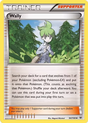 Wally (94/108), XY - Roaring Skies — Pokémon card price