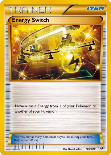 Energy Switch (109/108), XY - Roaring Skies — Pokémon card price