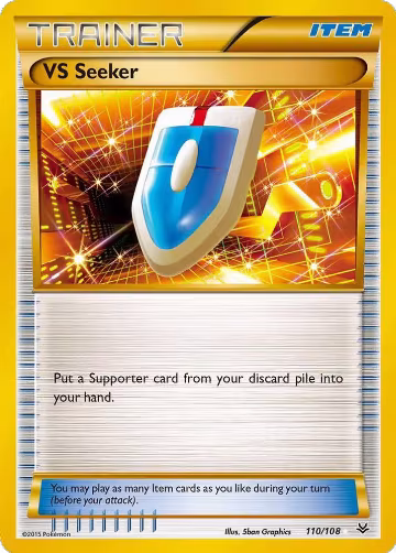 VS Seeker (110/108), XY - Roaring Skies — Pokémon card price