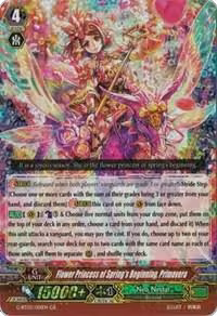 Flower Princess of Spring's Beginning, Primavera (G-BT02/001EN), G-BT02: Soaring Ascent of Gale & Blossom — Vanguard card price