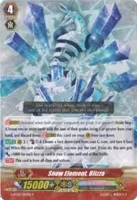 Snow Element, Blizza (G-BT02/043EN), G-BT02: Soaring Ascent of Gale & Blossom — Vanguard card price