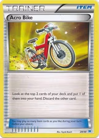 Acro Bike (#20 Latios) (20/30), XY Trainer Kit: Latias & Latios — Pokémon card price