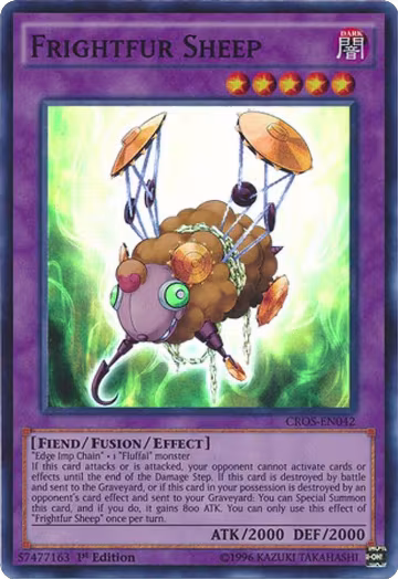 Frightfur Sheep (CROS-EN042), Crossed Souls — Yu-Gi-Oh! card price