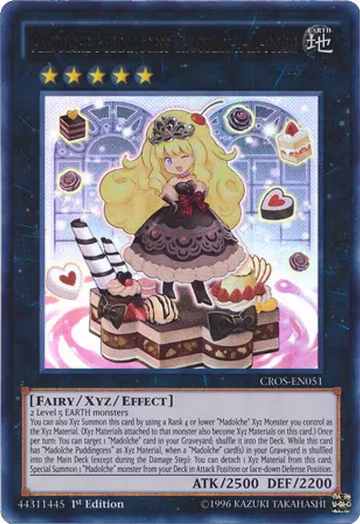 Madolche Puddingcess Chocolat-a-la-Mode (CROS-EN051), Crossed Souls — Yu-Gi-Oh! card price