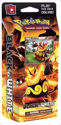 Black & White Theme Deck - "Red Frenzy" [Emboar], Black and White — Pokémon sealed product price