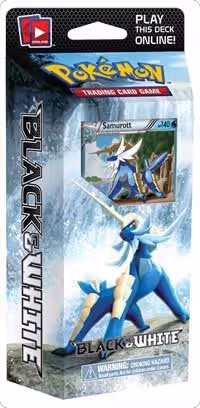 Black & White Theme Deck - "Blue Assault" [Samurott], Black and White — Pokémon sealed product price