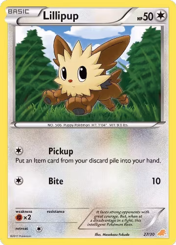 Lillipup (#27) (27/30) — card price