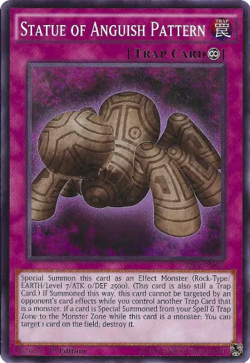 Statue of Anguish Pattern (CROS-EN078), Crossed Souls — Yu-Gi-Oh! card price