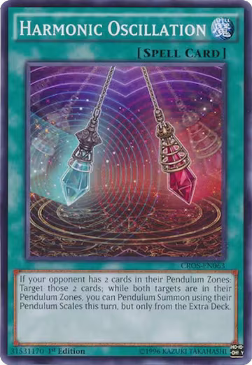 Harmonic Oscillation (CROS-EN063), Crossed Souls — Yu-Gi-Oh! card price
