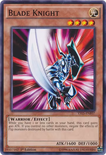 Blade Knight (YS15-ENF07) — card price
