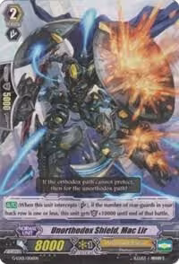 Unorthodox Shield, Mac Lir (G-LD01/006EN), G-Legend Deck Vol.1: The Dark — Vanguard card price